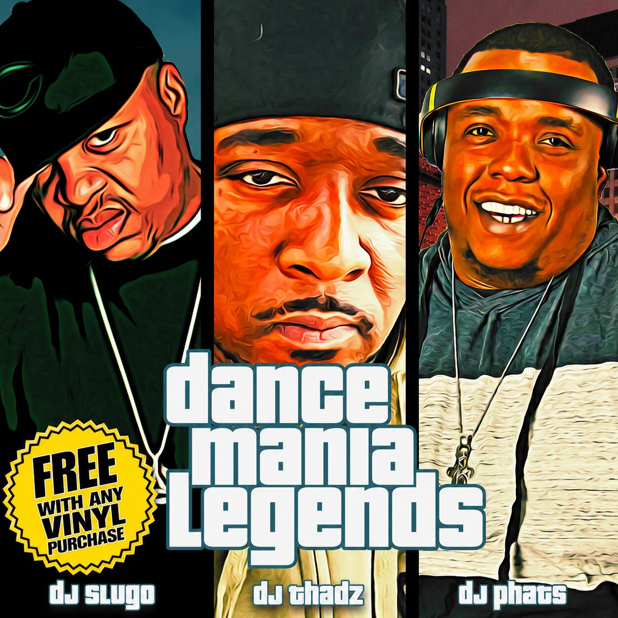 Dance Mania Legends – FREE Vinyl Bonus - DJ Slugo Music